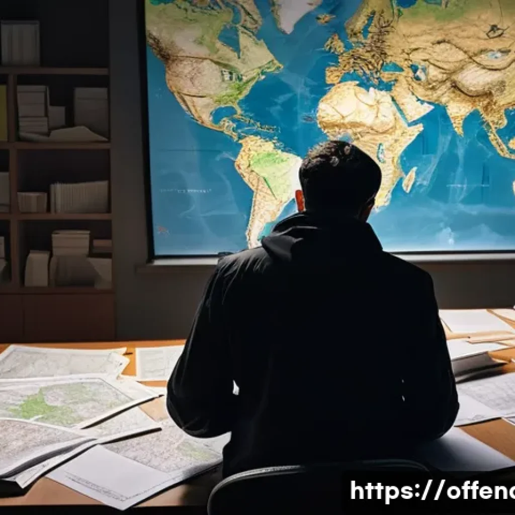범죄자의 도주 방법 연구 - **Prompt:** A person, seen from a slightly elevated angle, intensely focused on an elaborate escape ...