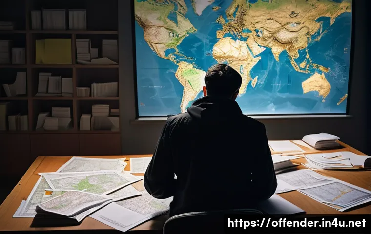 범죄자의 도주 방법 연구 - **Prompt:** A person, seen from a slightly elevated angle, intensely focused on an elaborate escape ...