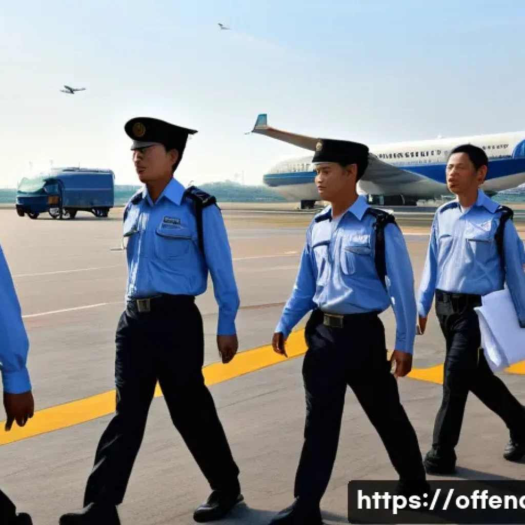 인터폴 수배자 리스트 분석 - A dynamic, cinematic shot of Korean law enforcement officers, identifiable by their uniforms or badg...