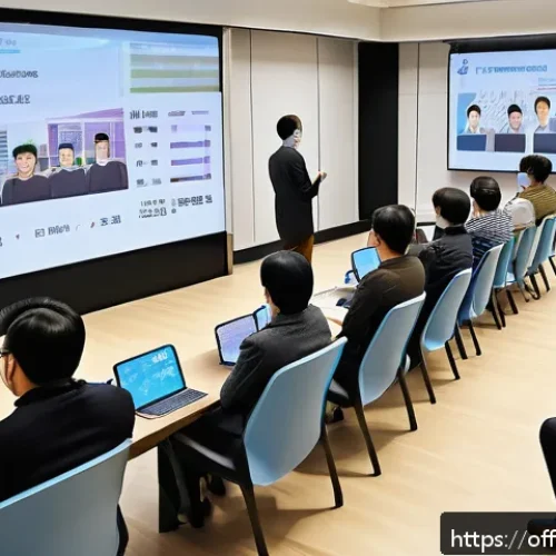성범죄 가해자 신상 공개 법안 - A detailed, professional illustration of a diverse community meeting in a modern town hall discussin...
